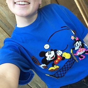 Vintage Mickey Mouse and Minnie Mouse T-Shirt!